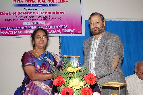 Photo of Dr. Jammalamadaka At Padmavathi University
